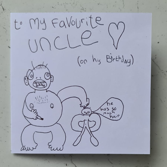 Favourite Uncle Birthday Card #2